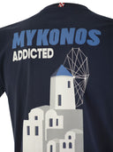 Mc2 Saint Barth T Shirt With Print On Chest And Back