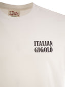 Maglietta MC2 Saint Barth con stampa sul petto e sul retro