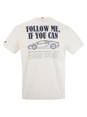 Mc2 Saint Barth T Shirt With Print On Chest And Back