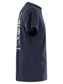 Mc2 Saint Barth T Shirt With Print On Chest And Back