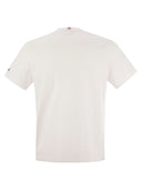 MC2 Saint Barth T Shirt con estampado de pecho