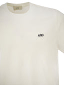 Autry Cotton T Shirt With Embroidered Logo