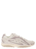 New Balance Mesh And Suede Lifestyle Sneakers With Leather Details