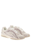 New Balance Mesh And Suede Lifestyle Sneakers With Leather Details