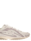 New Balance Mesh And Suede Lifestyle Sneakers With Leather Details
