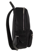 Kiton Nylon Backpack With Leather Details