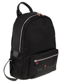 Kiton Nylon Backpack With Leather Details