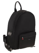 Zaino in tessuto tecnico kiton con logo