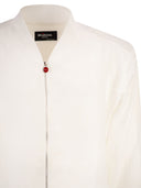 Kiton Pahoa Linen Bomber Jacket