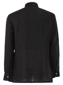 Camicia in lino su misura Kiton