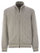 Kiton cashmere lysegrå jakke