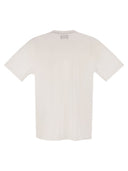 Kiton Cotton T Shirt With Logo
