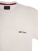 Kiton Cotton T Shirt With Logo