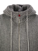Kiton Plush skåret cashmere jakke