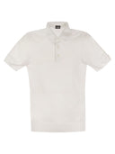 Kiton Katoenpolo shirt met korte mouwen