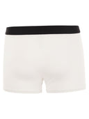 Kiton Stretch Cotton Boxer Shorts With Logo