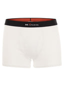 Kiton Stretch Cotton Boxer Shorts With Logo