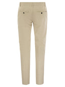 Dondup Spiritissimo Regular Chino Trousers In Light Gabardine