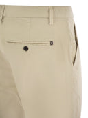Dondup Spiritissimo Regular Chino Trousers In Light Gabardine