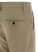 Dondup Spiritissimo Regular Chino Trousers In Light Gabardine