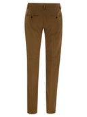 Dondup Spiritissimo Regular Chino Trousers In Light Gabardine