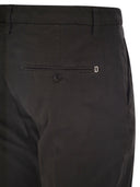 Dondup Spiritissimo Regular Chino Trousers In Gabardine