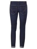 Dondup George Skinny Fit Stretch Denim Jeans With Contrast Stitching