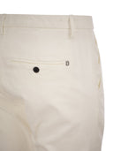 Dondup Gaubert Slim Fit Gabardine Trousers