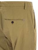 Dondup Alfredo Slim Fit Cotton Trousers