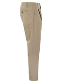 Dondup Ben Carrot Poplin Trousers