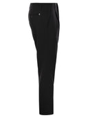 Dondup Ben Carrot Pants In Wool