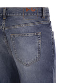 Jeans en denim fixe lâches