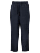 Kiton Tailored Linen Drawstring Trousers