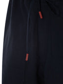 Kiton Tailored Linen Drawstring Trousers
