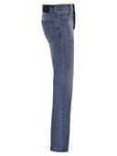 Kiton Five-Pocket-Jeans aus Stretch-Denim