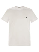 Camiseta de algodón de dondup con logotipo