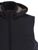 Kiton Hooded Sleeveless Jacket