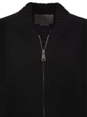Vanisé Wool And Cashmere Cardigan With Zip