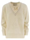 Vanisé Wool And Cashmere Blend Sweater With Workmanship