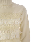 Vanisé ull och kashmir blandning turtleneck tröja