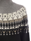 Vanisé Wool And Cashmere Blend Turtleneck Sweater