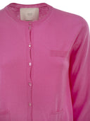 Vanisé Cashmere Cardigan With Patch Pockets