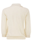 Vanisé Cashmere And Silk Knitted Polo