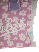 Mc2 Saint Barth Mini Vanity Bag In Floral Cotton Canvas