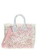MC2 Saint Barth Mini Vanity Bag w kwiatowym płótnie