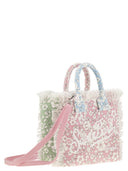 MC2 Saint Barth Mini Vanity Bag w kwiatowym płótnie