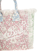 MC2 Saint Barth Mini Vanity Bag w kwiatowym płótnie