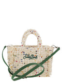 Mc2 Saint Barth Mini Vanity Bag With Bangs And Embroidered Logo
