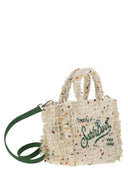 Mc2 Saint Barth Mini Vanity Bag With Bangs And Embroidered Logo