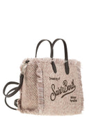 MC2 Saint Barth Mini Vanity Bag mit Pony und gestickten Logo